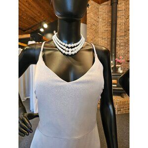 Three Strand White Pearl